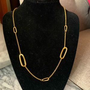 Beautiful design 14k yellow gold necklaces